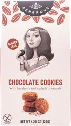 Generous Organic Chocolate Hazelnut Biscotti Cookie