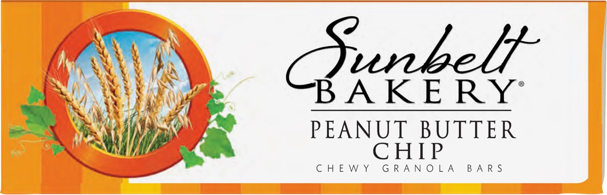 slide 4 of 9, Sunbelt Bakery Chewy Peanut Butter Chip Granola Bars 10 10 ea Box, 10 ct