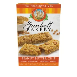 Sunbelt Bakery Peanut Butter Chip Granola Bars