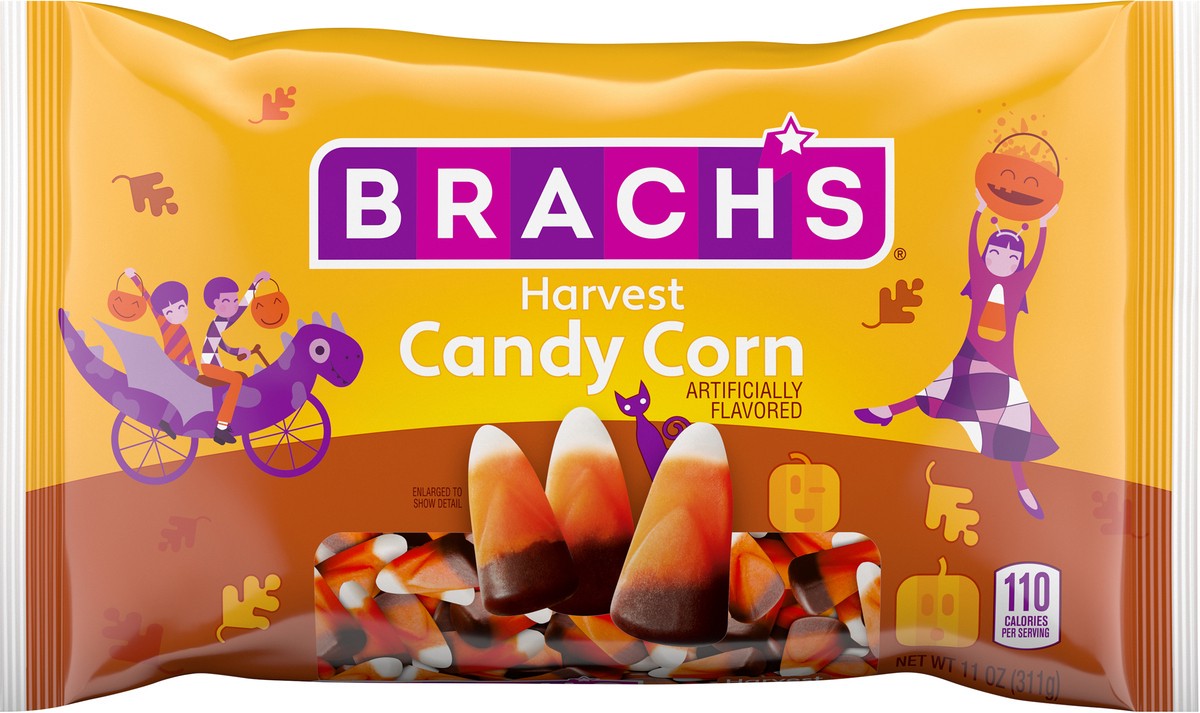 slide 6 of 9, Brach's 08220 158867 Harvest Candy Corn Halloween  11oz, 1 ct