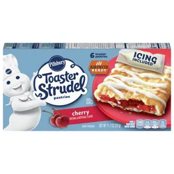 Toaster Strudel Frozen Pastries, Cherry, 6 Ct, 11.7 oz