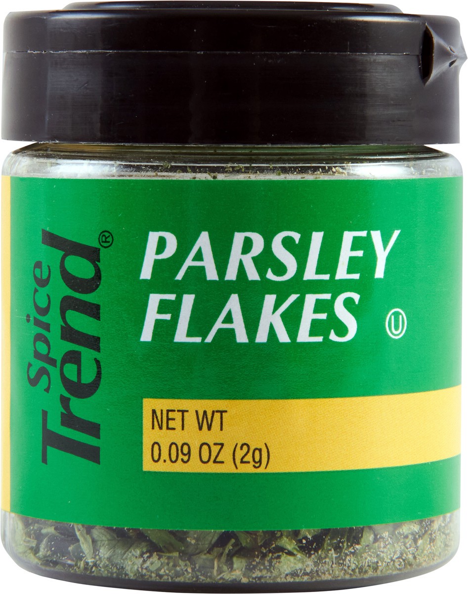 slide 5 of 9, Spice Trends Parsley Flakes, 0.09 oz