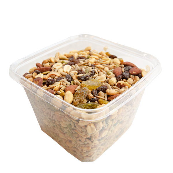 slide 1 of 1, L&B Roasted Salted Trail Mix, 30 oz