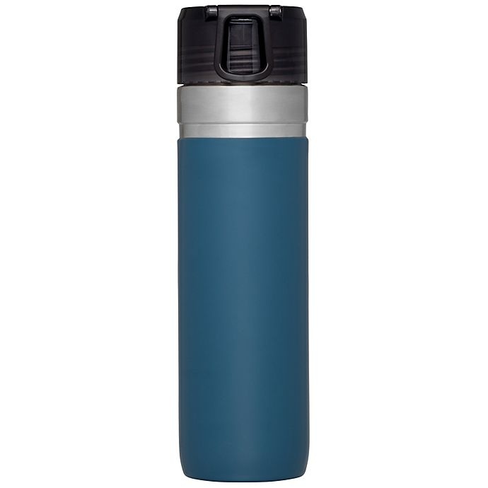 slide 2 of 5, STANLEY Go Stainless Steel Vacuum Insulated Bottle - Blue, 24 oz