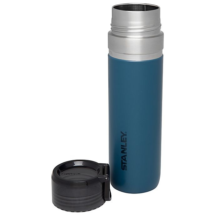 slide 3 of 5, STANLEY Go Stainless Steel Vacuum Insulated Bottle - Blue, 24 oz