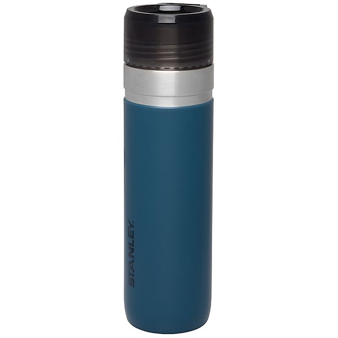 slide 4 of 5, STANLEY Go Stainless Steel Vacuum Insulated Bottle - Blue, 24 oz