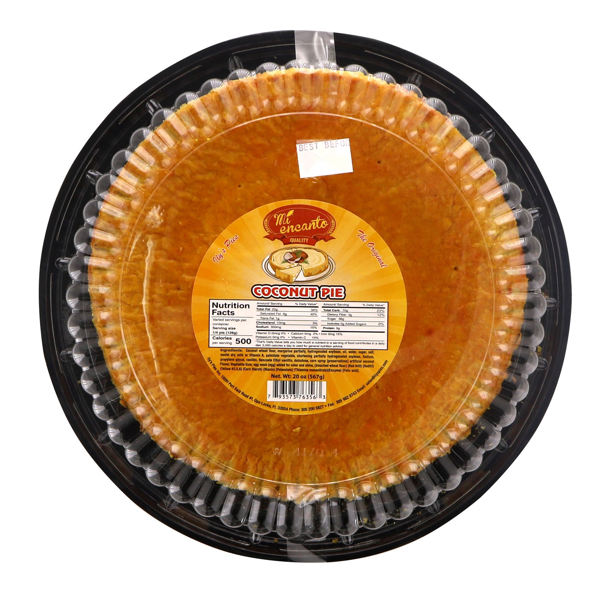 slide 1 of 1, Ilys Mi Encanto Coconut Pie, 1 ct