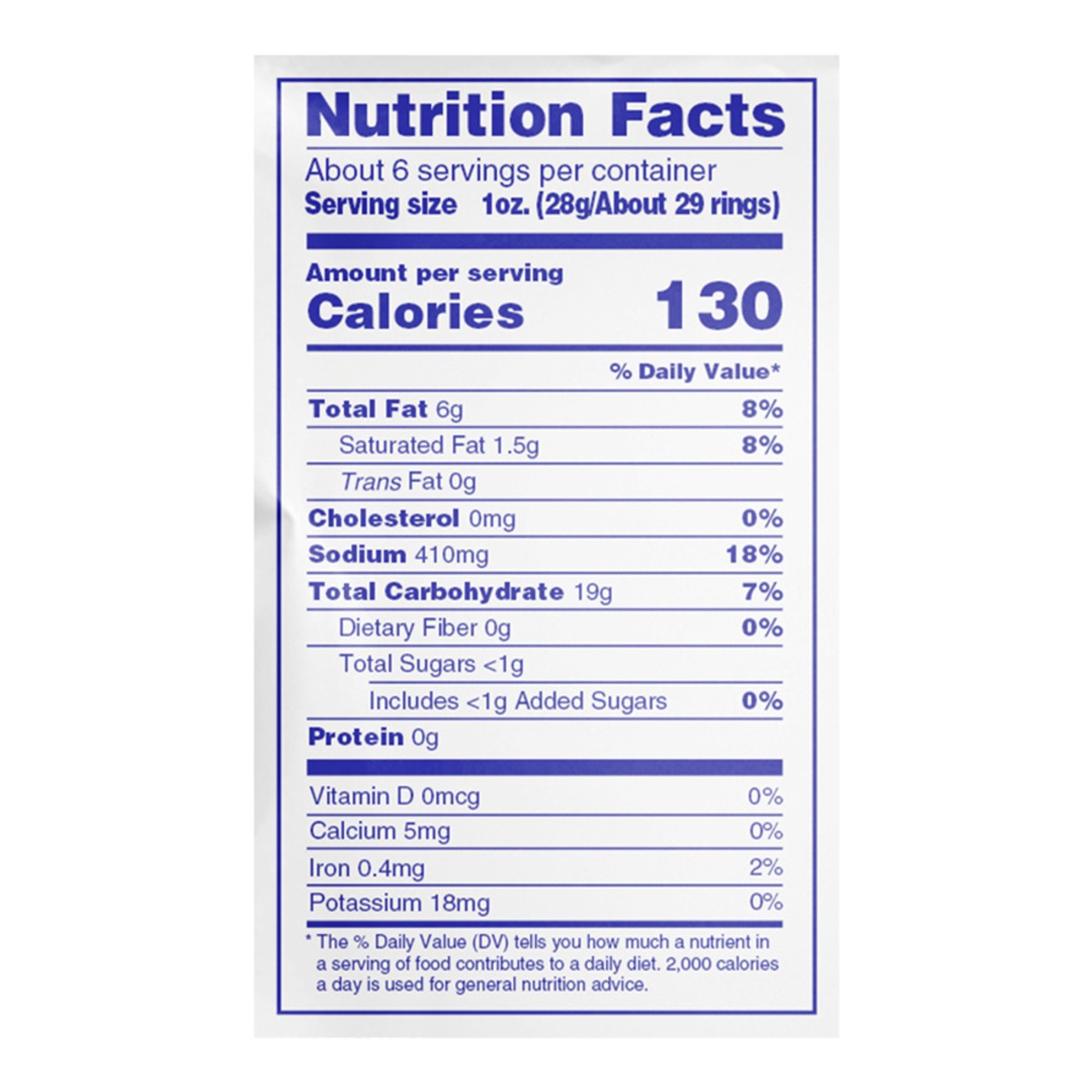slide 2 of 9, Wise Onion Rings 5.85 oz, 5.85 oz