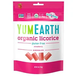 YumEarth Organic Strawberry Licorice 5 oz