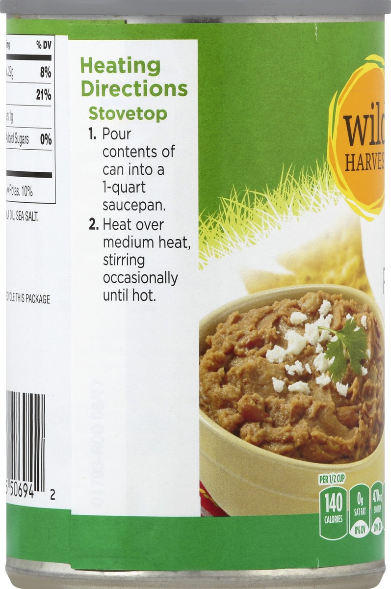 slide 5 of 7, Wild Harvest Refried Beans 16 oz, 16 oz