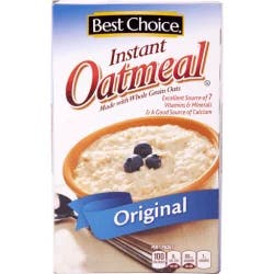 Best Choice Original Instant Oatmeal