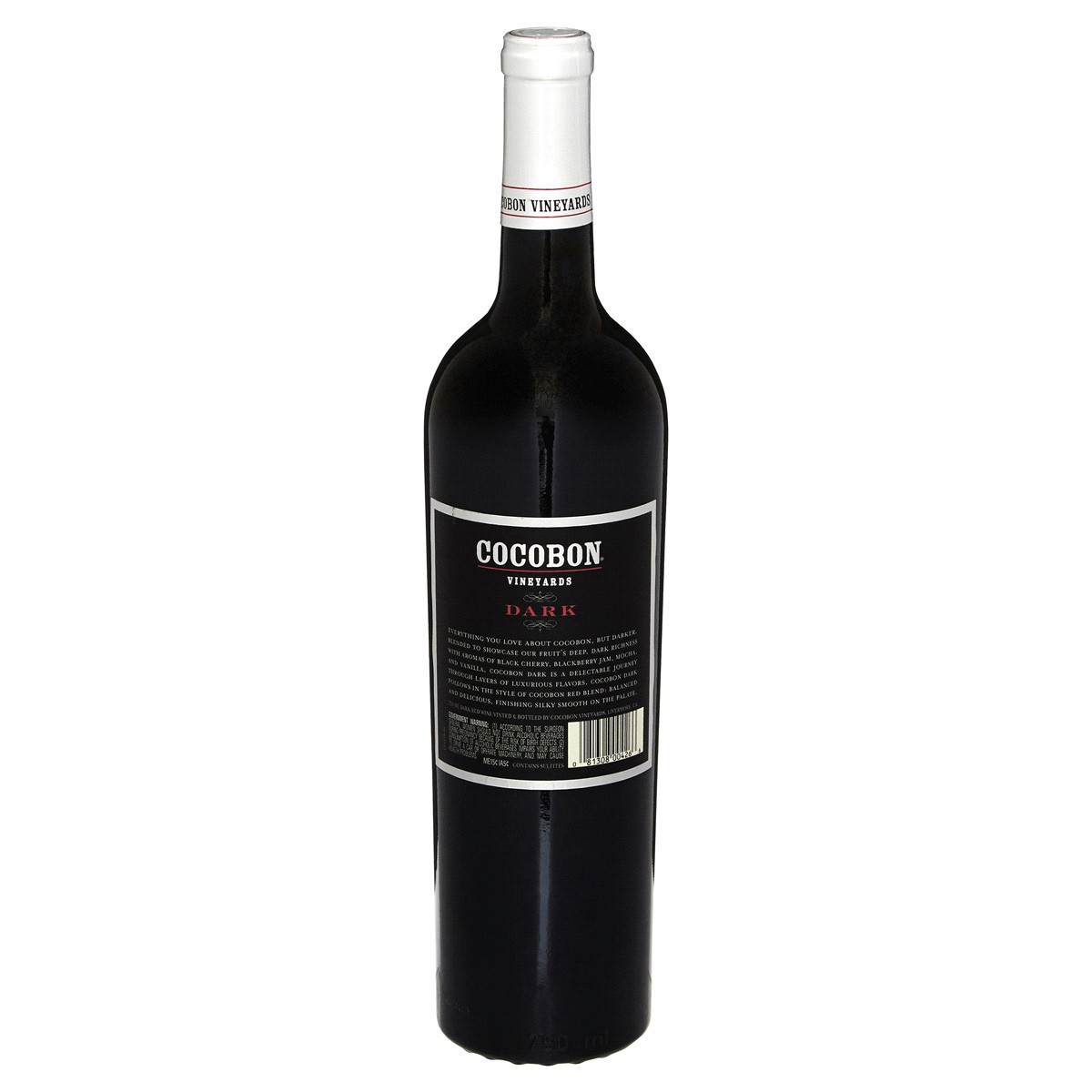 slide 2 of 2, Cocobon Dark Deep Red Wine, 750 ml