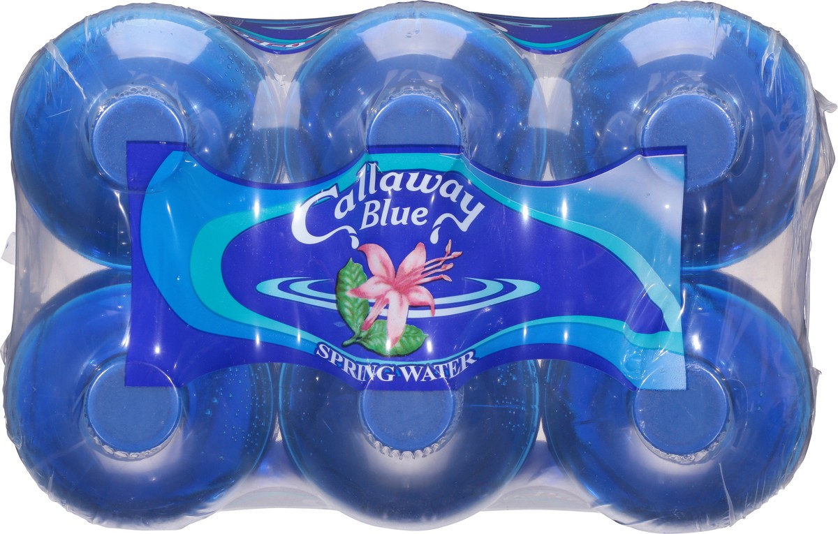 slide 5 of 12, Callaway Blue Premium Spring Water 6 - 33.8 fl oz Bottles, 6 ct