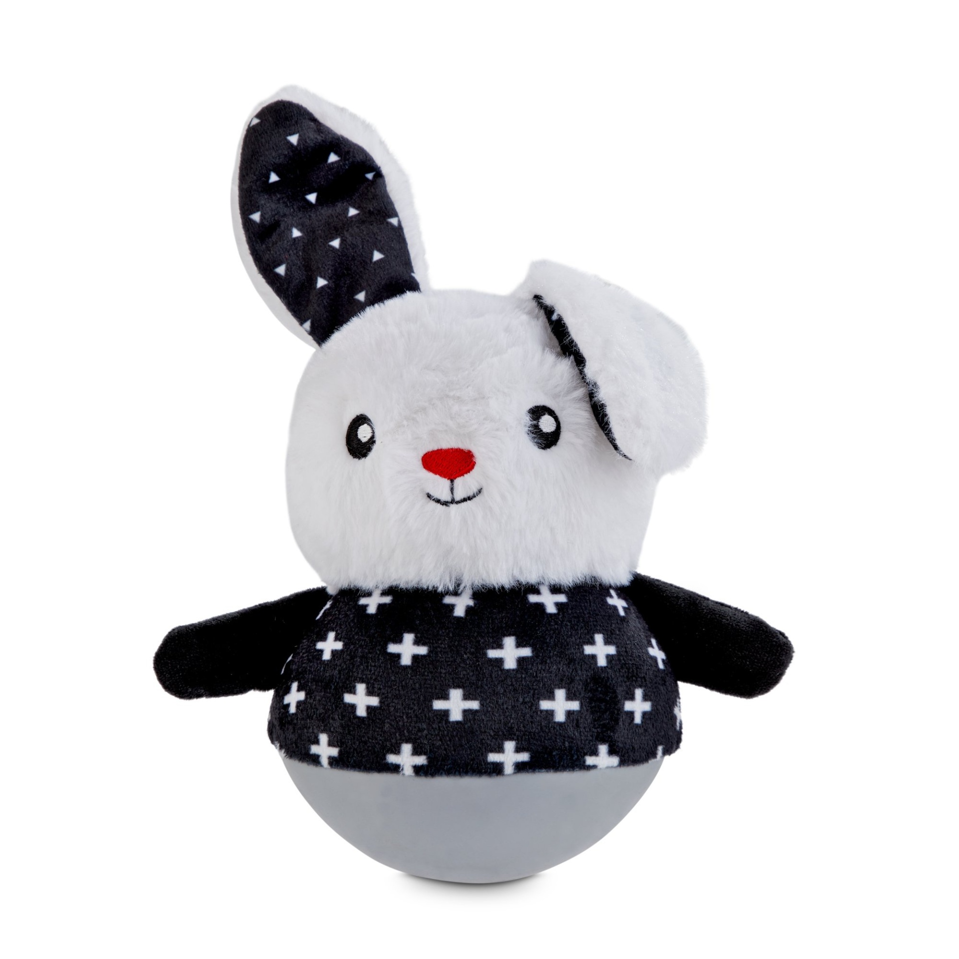 slide 1 of 1, Bond & Co. Wobble Bunny Plush Dog Toy, MED