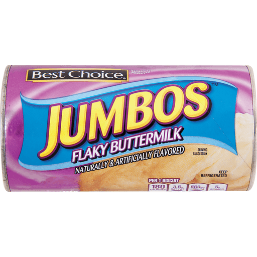 slide 1 of 1, Best Choice Jumbo Flakey Biscuit, 16 oz