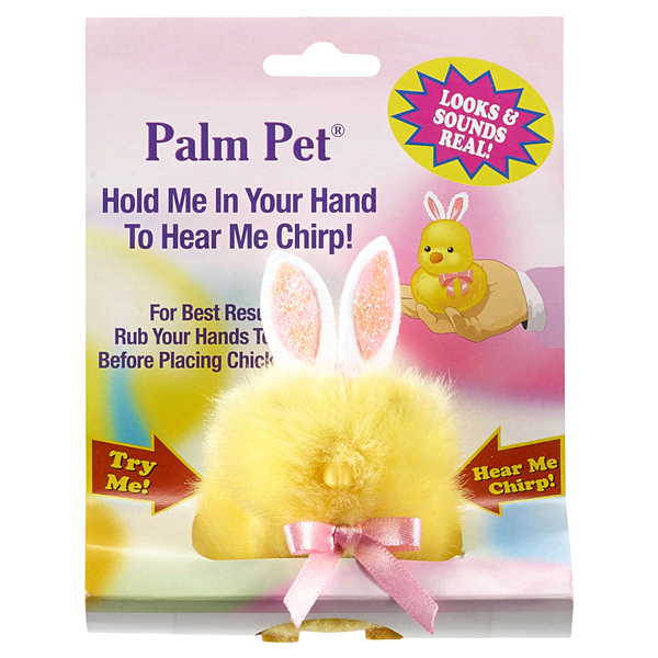 slide 1 of 1, Palm Pets with Bunny Ears, Assorted Styles, 1 ct