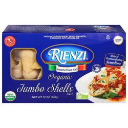 Rienzi Organic Shells Jumbo 12 oz