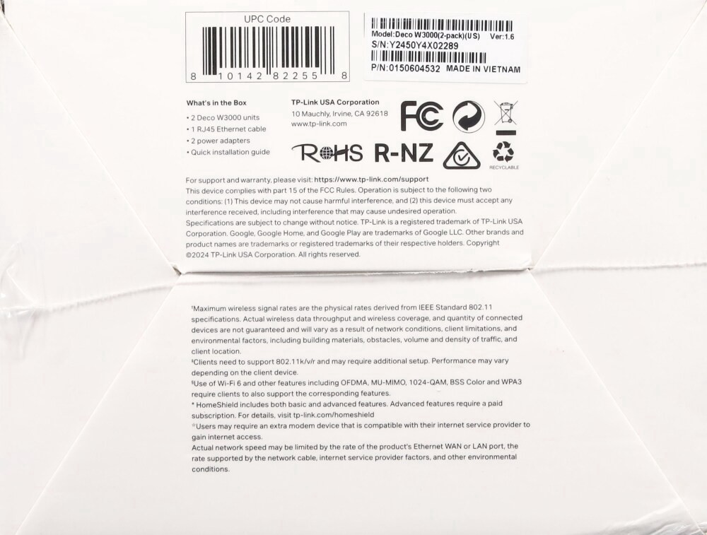 slide 6 of 6, TP Link Deco™ AX1500 Whole Home Mesh Wi-Fi 6 System, 1 ct