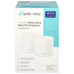 TP Link Deco™ AX1500 Whole Home Mesh Wi-Fi 6 System