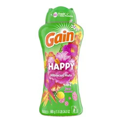Gain In-Wash Laundry Scent Booster Beads, Happy, 26.4 oz