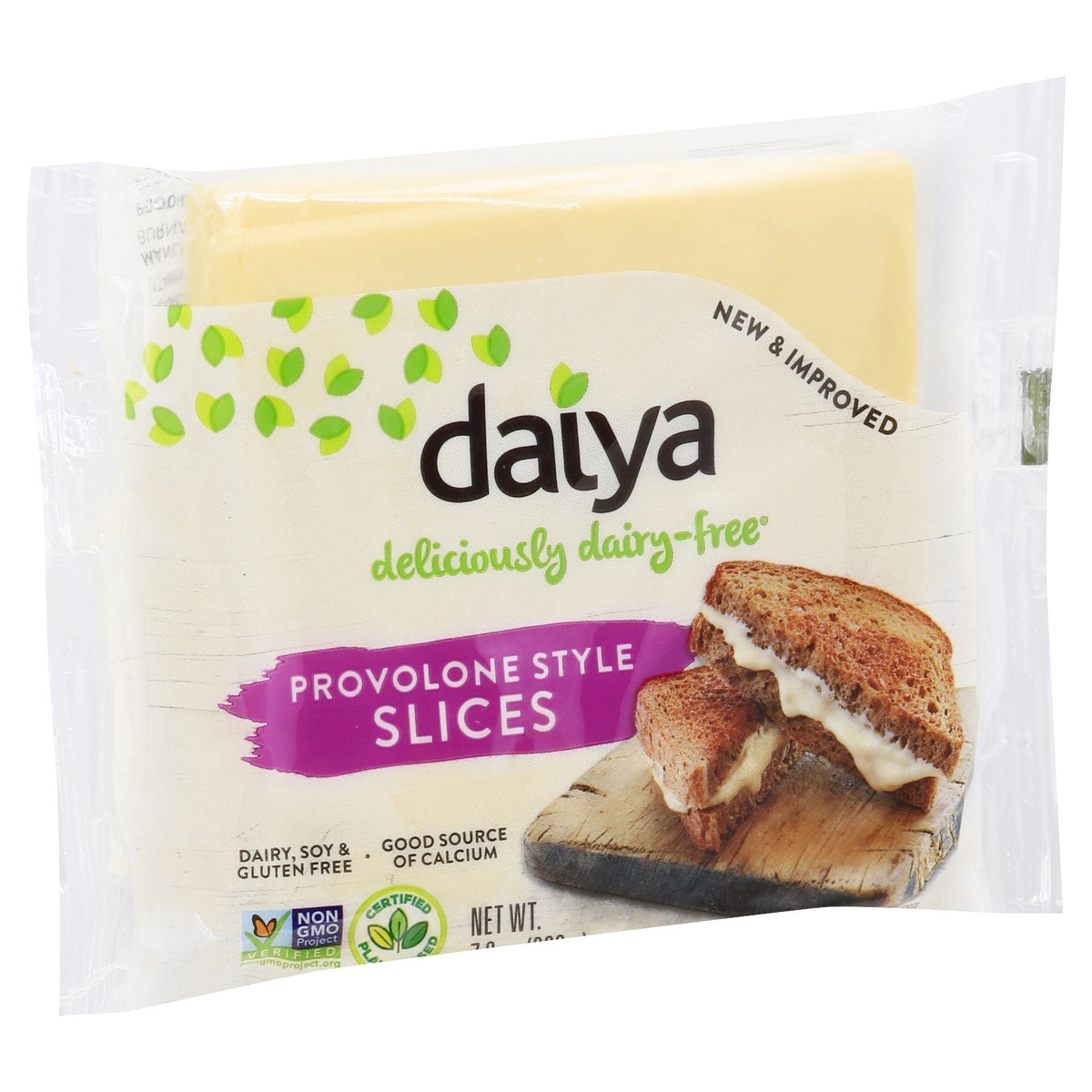slide 2 of 9, Daiya Dairy Free Provolone Style Slices, 7.8 oz