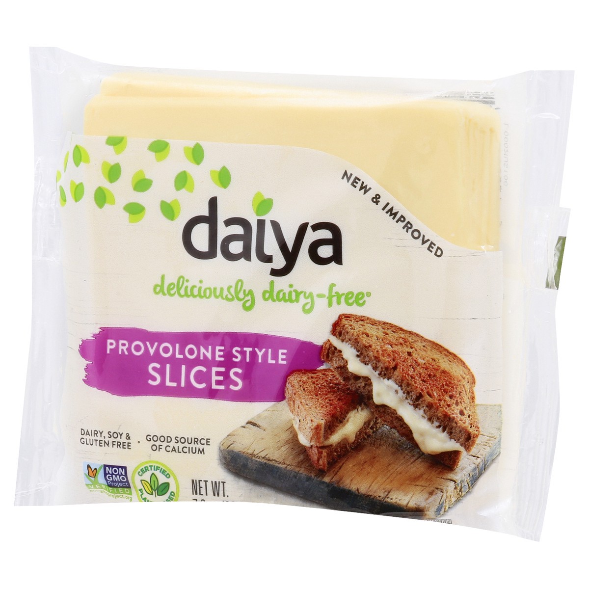 slide 6 of 9, Daiya Dairy Free Provolone Style Slices, 7.8 oz