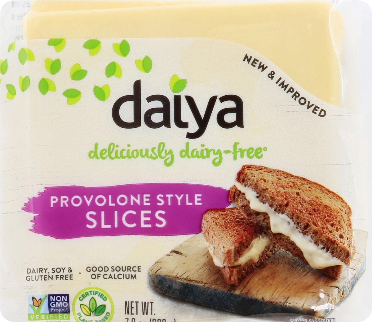 slide 4 of 9, Daiya Dairy Free Provolone Style Slices, 7.8 oz