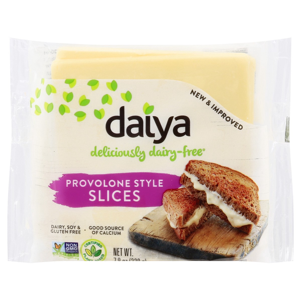 slide 1 of 9, Daiya Dairy Free Provolone Style Slices, 7.8 oz