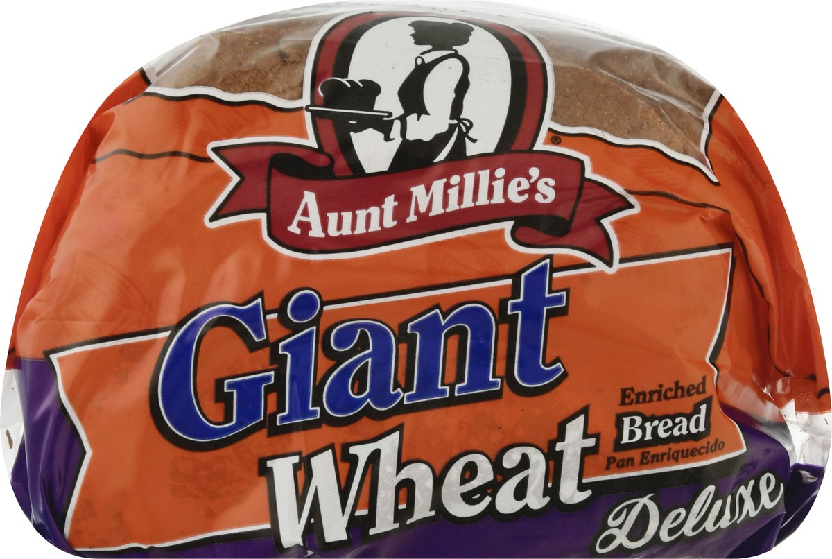 slide 13 of 13, Aunt Millie's Giant Wheat Bread 22 oz, 22 oz