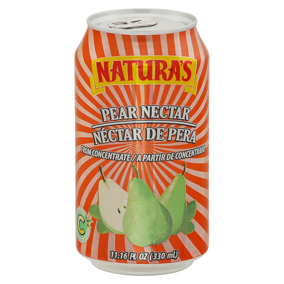 slide 1 of 11, Natura's From Concentrate Pear Nectar - 11.16 fl oz, 11.16 fl oz