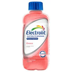 Electrolit Premium Hydration Guava Flavored Electrolyte Beverage, 21 fl oz bottle