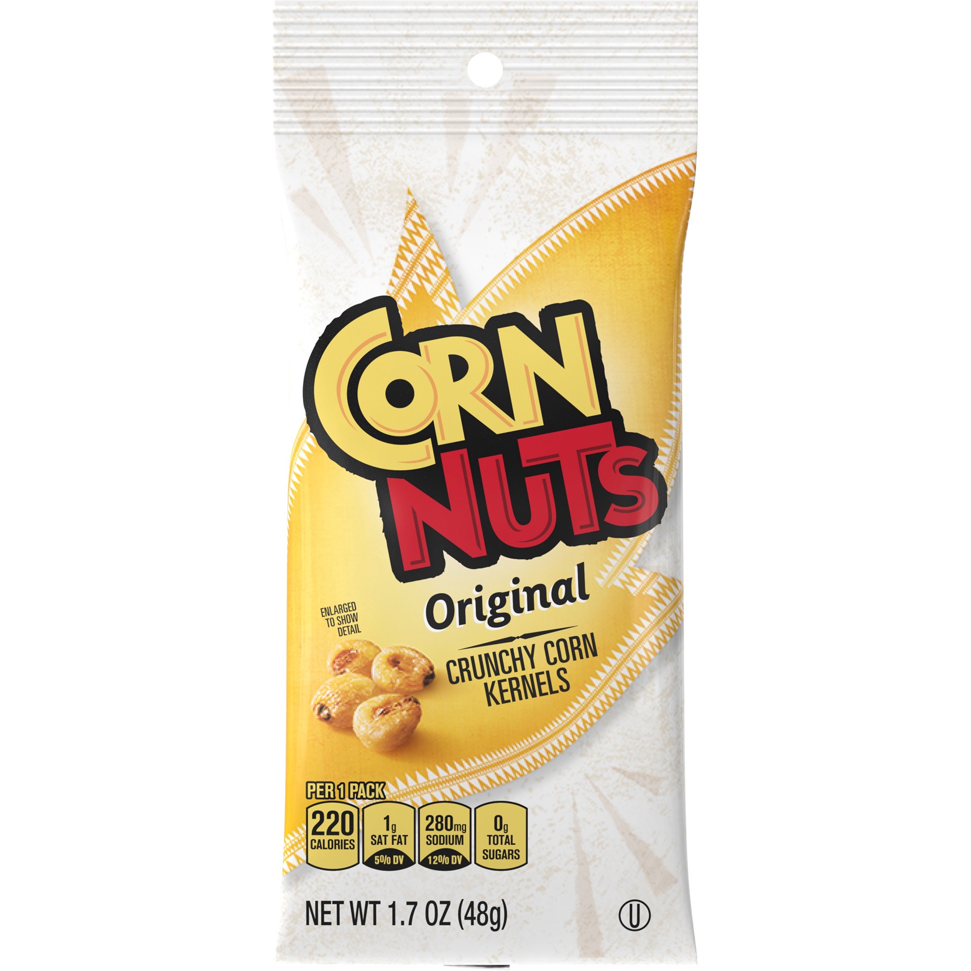 slide 1 of 2, CORN NUTS Original, 18 ct