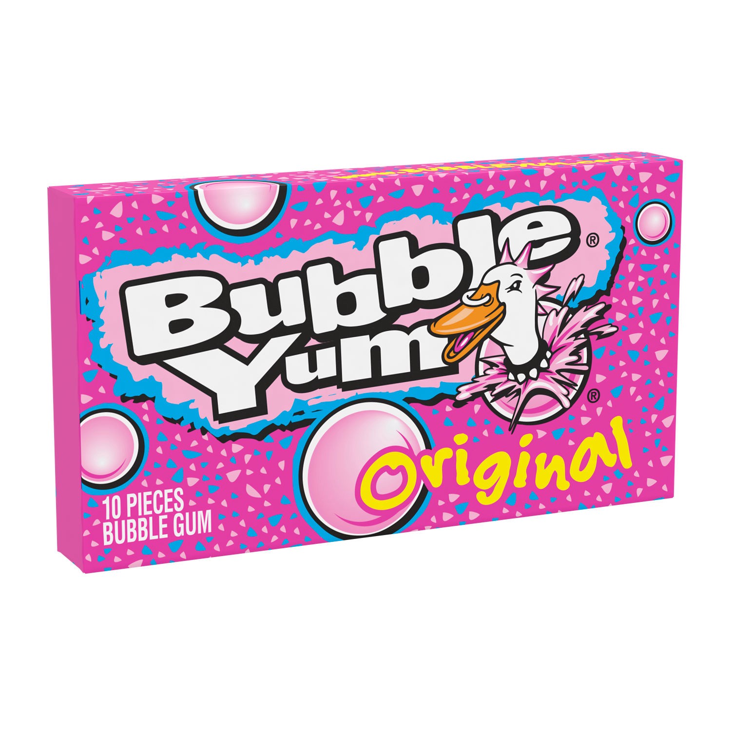 slide 1 of 7, BUBBLE YUM Original Chewy, Bubble Gum Pack, 2.82 oz, 2.82 oz