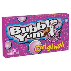 Bubble Yum Bubble Gum, Original Flavor, 2.82 oz