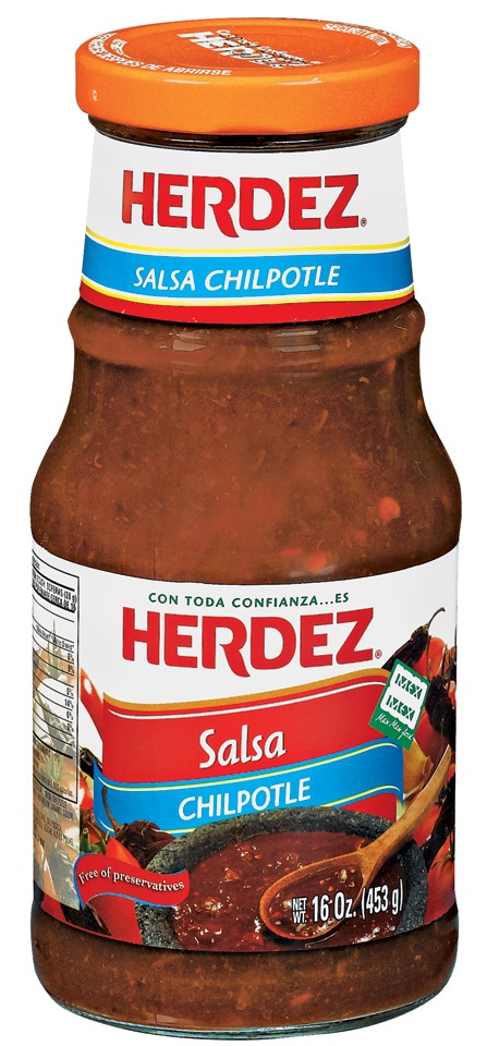 slide 1 of 1, Herdez Chilpotle Salsa, 16 oz., 16 oz
