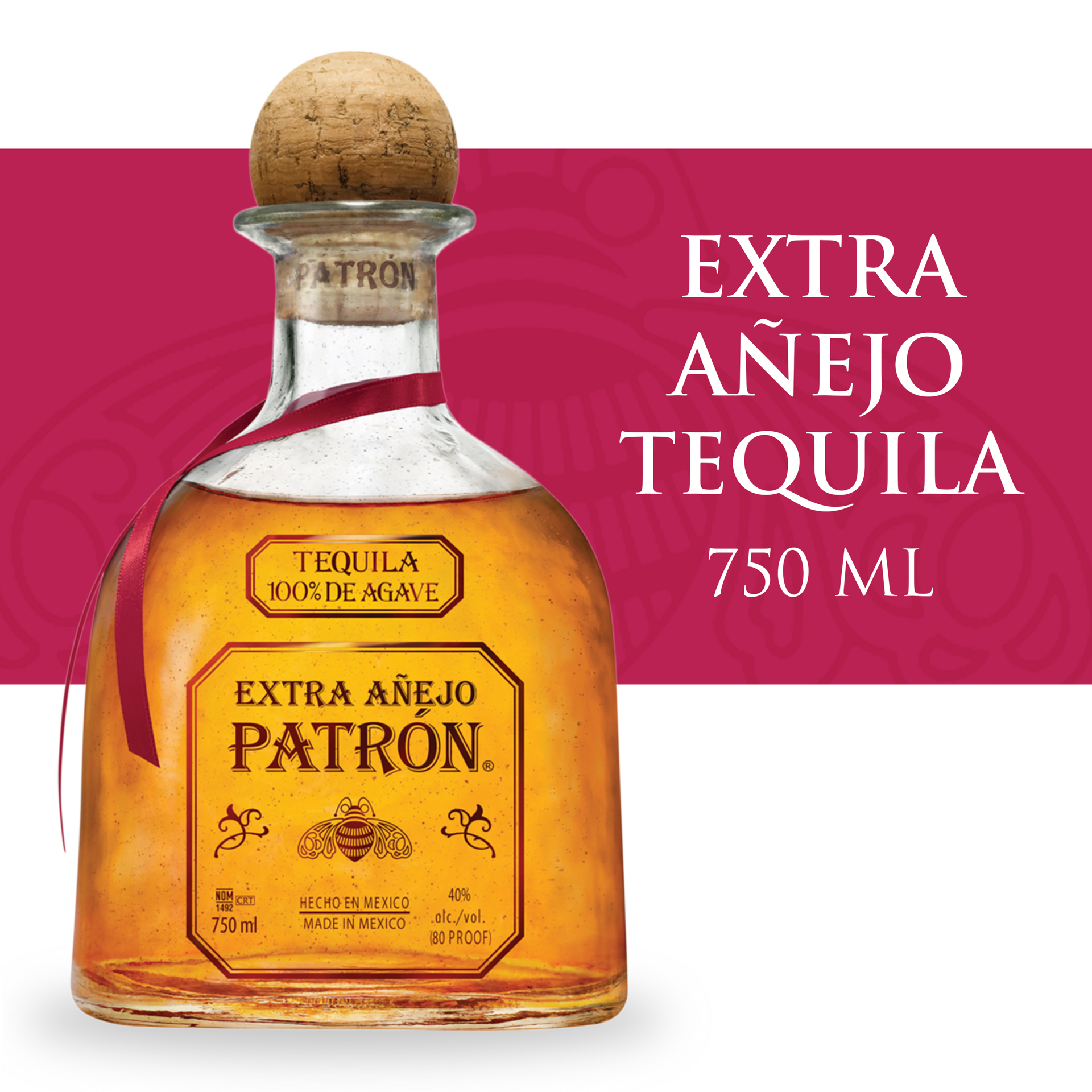 slide 1 of 8, Patrón Anejo, 750 ml