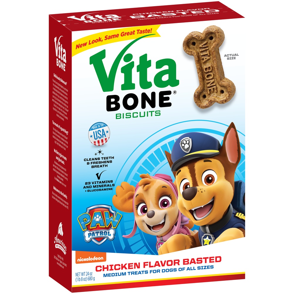 Vita Bone Chicken Basted Medium Dog Biscuits 24 oz Shipt