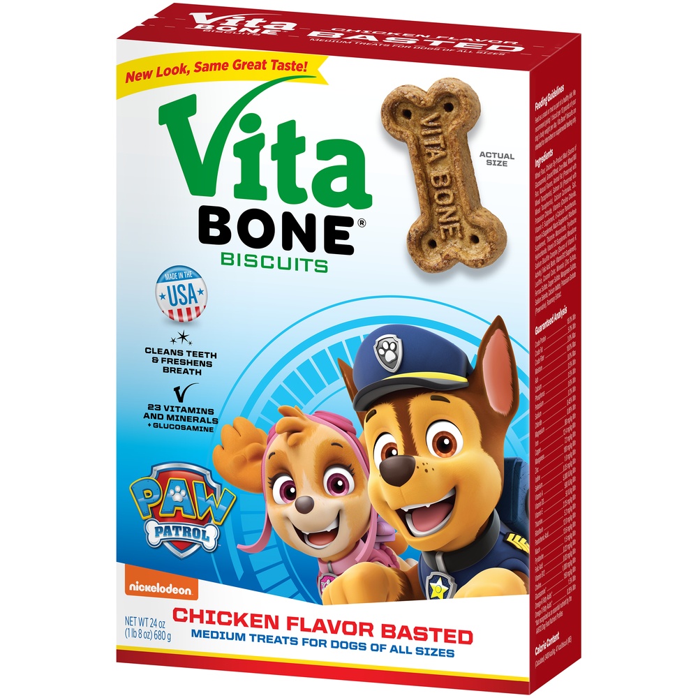 Vita Bone Chicken Basted Medium Dog Biscuits 24 oz Shipt