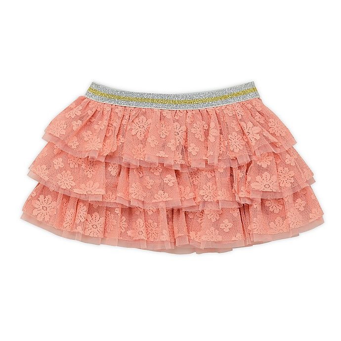 slide 1 of 1, Baby Starters Lace Tutu - Peach, 1 ct