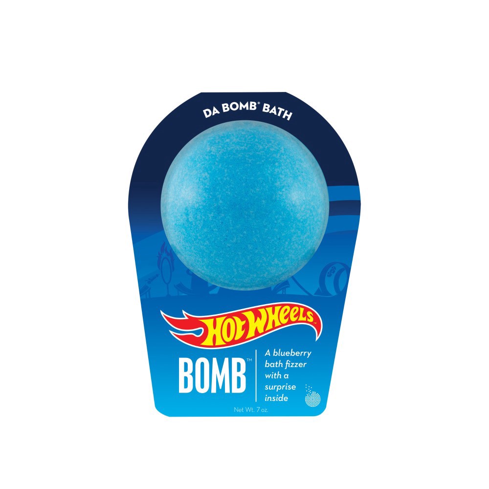 slide 2 of 3, Da Bomb Hot Wheels Blueberry Bath Bomb, 7 oz