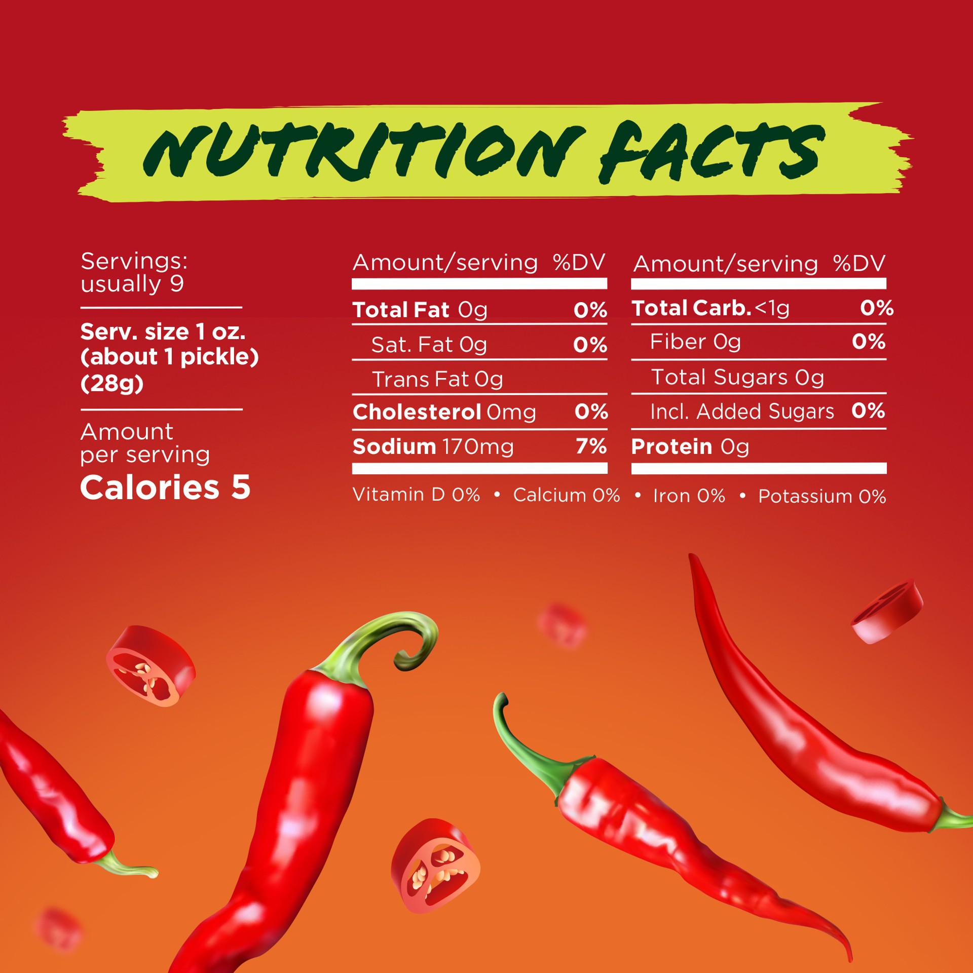 slide 3 of 5, Vlasic Frank's RedHot Original Cayenne Pepper Sauce Flavored Kosher Dill Whole Pickles- 16 oz, 16 oz