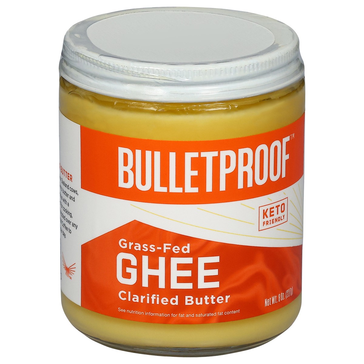 slide 12 of 13, Bulletproof Gress-Fed Ghee Clarified Butter 8 oz, 8 oz