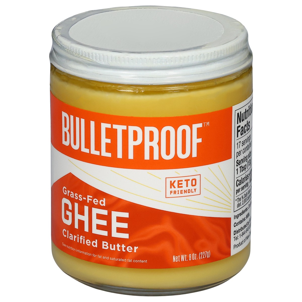 slide 4 of 13, Bulletproof Gress-Fed Ghee Clarified Butter 8 oz, 8 oz