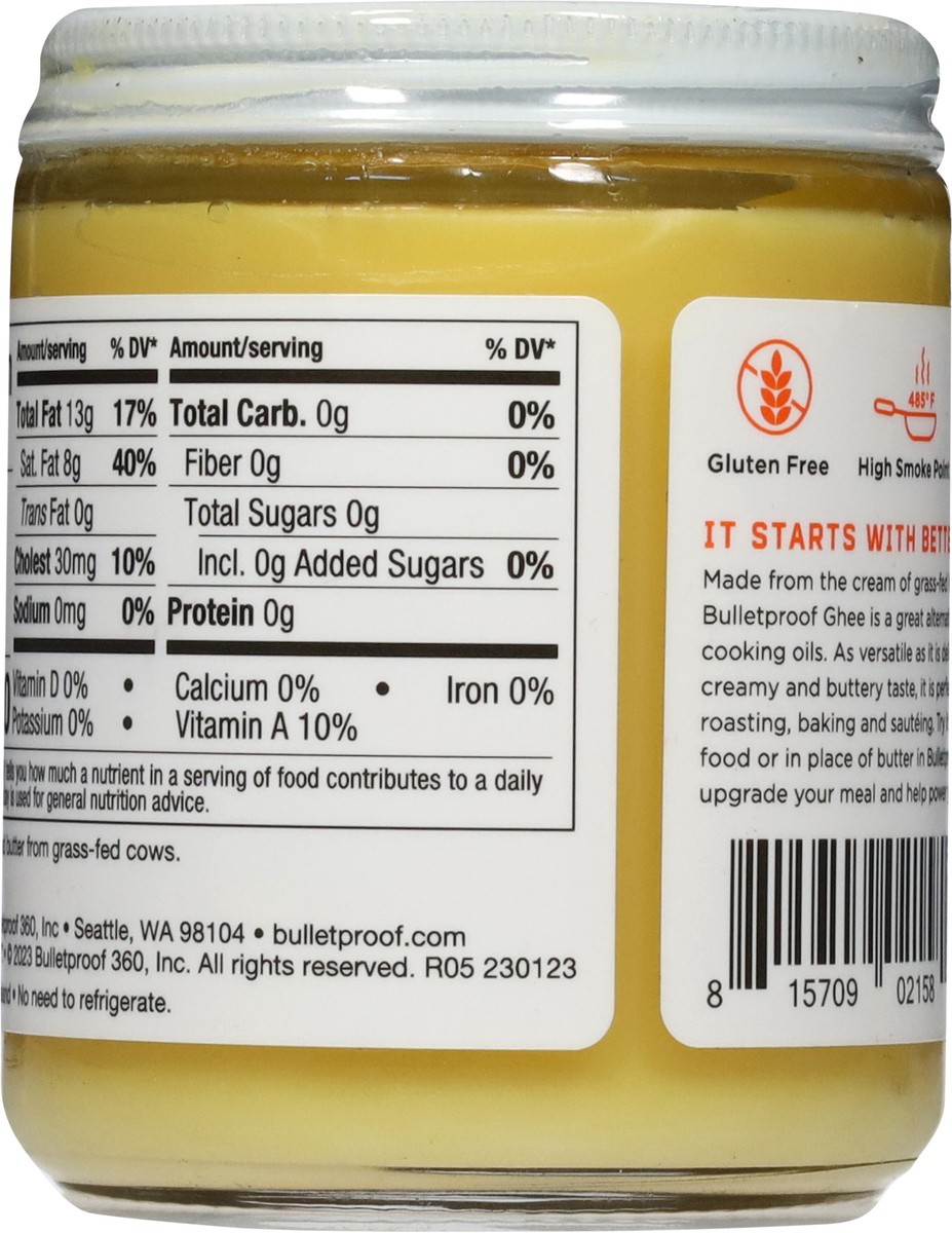 slide 9 of 13, Bulletproof Gress-Fed Ghee Clarified Butter 8 oz, 8 oz