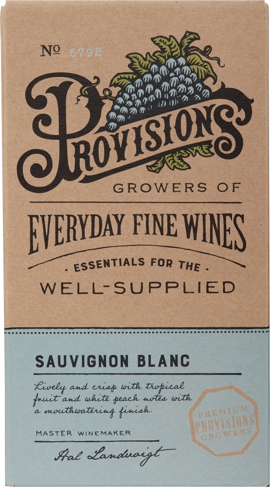 slide 1 of 1, Provisions Wine Sauvignon Blanc, 3000 ml