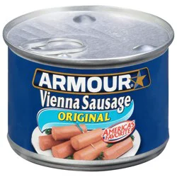 Armour Star Vienna Sausage, Original Flavor, Canned Sausage, 9.25 oz.