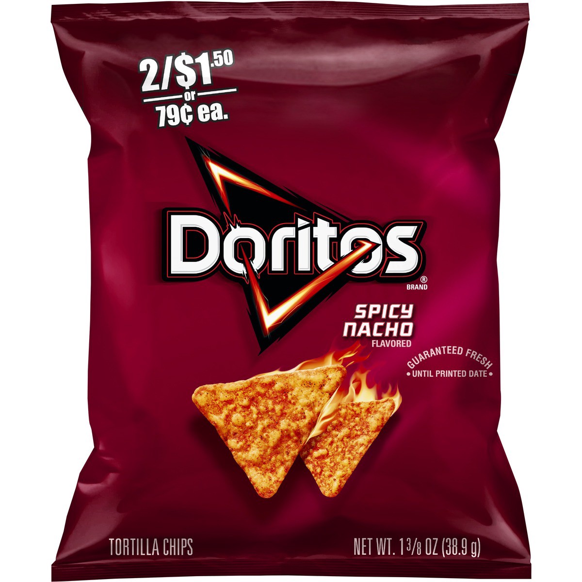 slide 5 of 5, Doritos Tortilla Chips, 1.38 oz