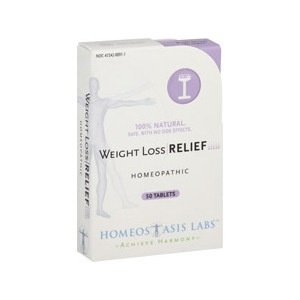 slide 1 of 1, Homeostasis Labs Weight Loss Relief Homeopathic Medicine, 50 ct