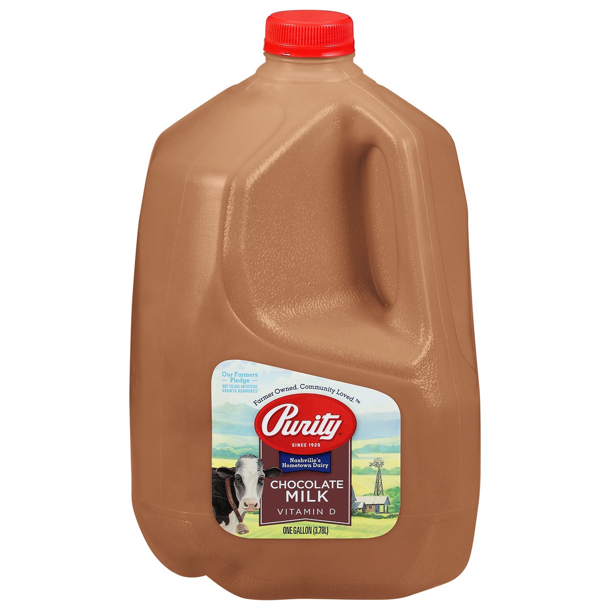 slide 1 of 3, Purity Whole Chocolate Milk Gallon - 1 Jug, 1 gal