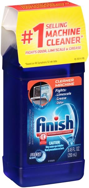 slide 1 of 1, Finish Fresh Scent Dishwasher Cleaner, 8.45 fl oz